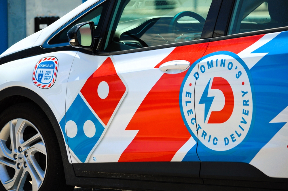 Mesa,,arizona, ,july,30,2023;,dominos,pizza,has,the